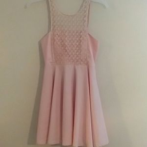 Cute peachy lace dress